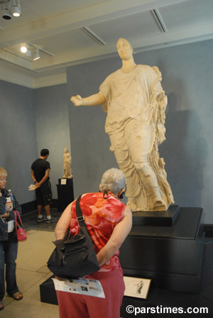 South Italy Goddess, probably Aphrodite - 
The Getty Villa, Malibu (July 31, 2006) - by QH