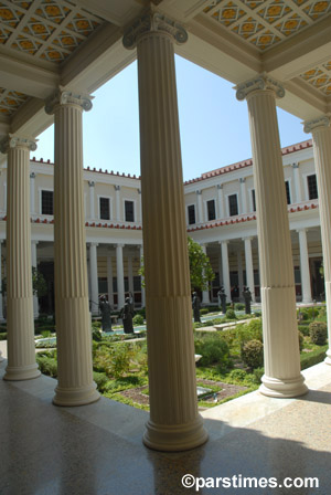 Inner Peristyle of the Getty Villa - The Getty Villa, Malibu (July 31, 2006) - by QH