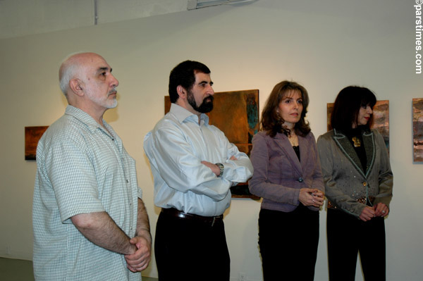 Hamid Mirghanbari, Simon Rahimian, Taraneh Mozafarian, Goli Mahallati - by QH