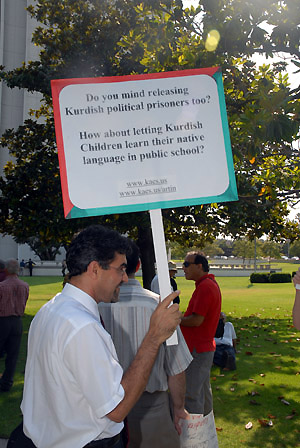 Human Rights Demonstration - Westwood (July 16, 2006) - by QH