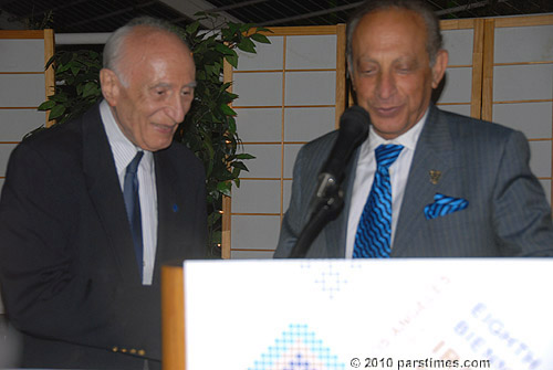 Dr. Ehsan Yarshater, Beverly Hills Mayor Jimmy Delshad, - Santa Monica (May 29, 2010) - by QH