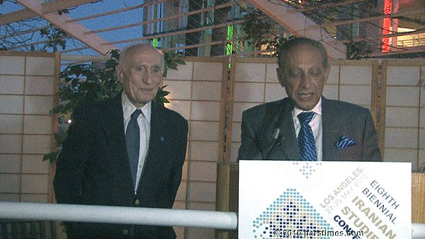 Dr. Ehsan Yarshater, Beverly Hills Mayor Jimmy Delshad, - Santa Monica (May 29, 2010) - by QH