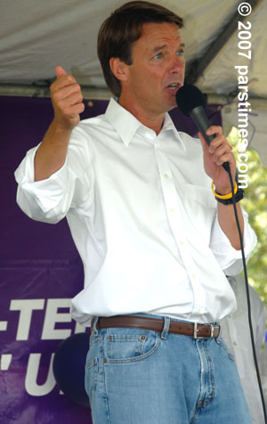 Presedential Candidate John Edwards (August 11, 2007)- by QH