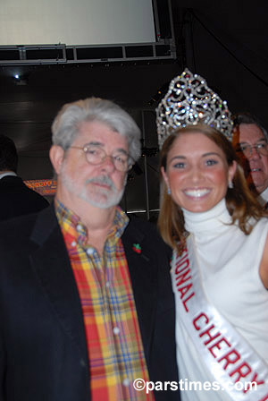 George Lucas & Kaley Schroeder (National Cherry Queen)- Pasadena (December 31, 2006) - by QH