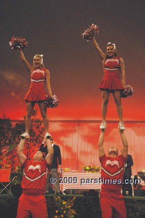 OSU Cheerleaders  - Pasadena (December 31, 2009) - by QH