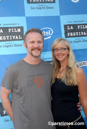 Morgan Spurlock & Alexandra Jamieson - by QH