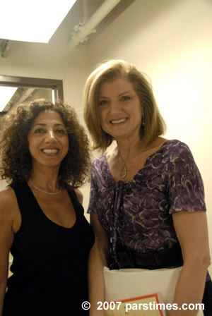 Arianna Huffington & Pari Esfandiari (April 29, 2007) - by QH