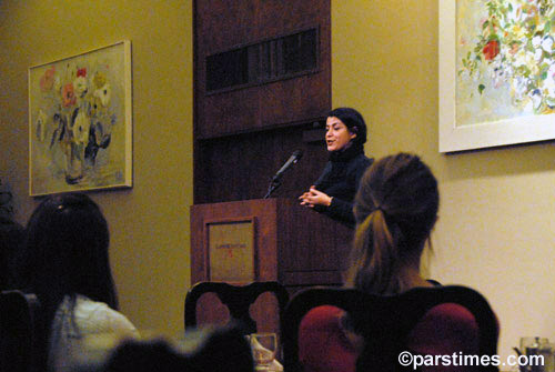 Marjane Satrapi Lecture (November 2, 2006) - by QH