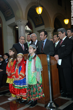 Iranian community leaders at the LA City Council (March 17, 2006) by QH