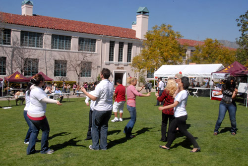 GCC Persian Club Students Dancing - Glendale Community College (March 10, 2011) - by QH