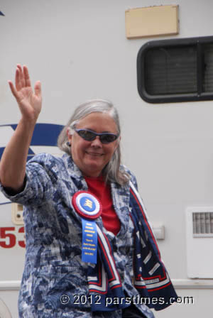 Senator Fran Pavley - Pacific Palisades (July 4, 2012) - By QH