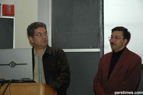 Farzin Rezaeian Director of Persepolis recreated & Afshin Nejad - UCLA - by QH