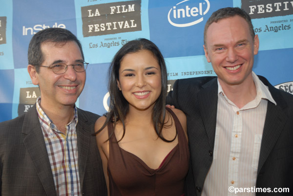 Director Richard Glatzer, Emily Rios and Director Wash Westmoreland - by QH