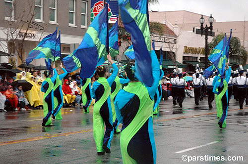 Danvers High School Falcon Band - Rose Parade (Massachusetts), Pasadena (January 2, 2006) - by QH