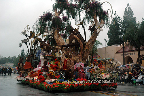 Magic of Good Health Float (Kaiser Permanente) - Rose Parade, Pasadena (January 2, 2006) - by QH