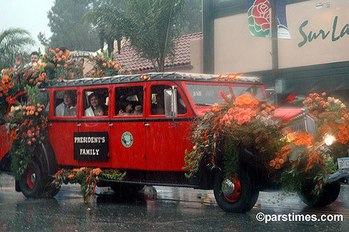 President of Tournament Family - Rose Parade, Pasadena (January 2, 2006) - by QH