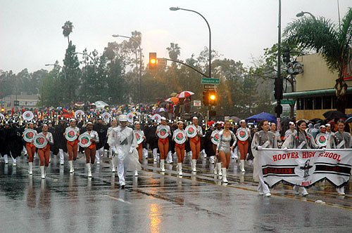 Hoover High School Band (Alabama) - Rose Parade, Pasadena (January 2, 2006) - by QH