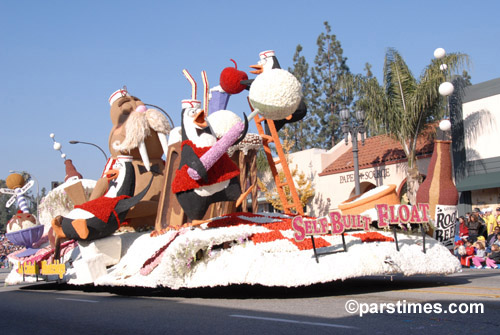 La Caada Flintridge Float: Self-Built Float - Pasadena (January 1, 2007) - by QH