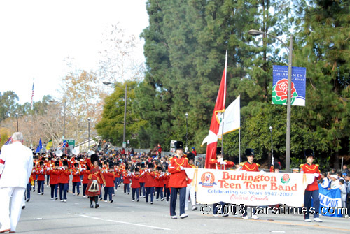 Burlington Teen Tour Band - Pasadena (January 1, 2008) - by QH