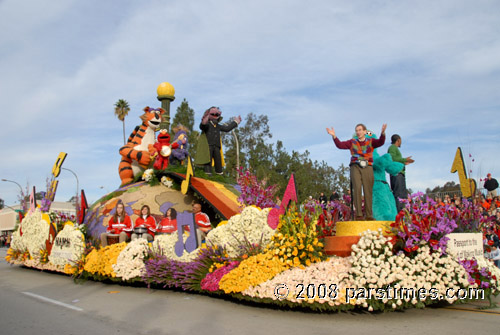 The NAMM float ?Passport to the World of Making Music, - Pasadena (January 1, 2008) - by QH