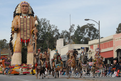 Farmers' Insurance float: 'Celebrating Our National Heritage,' winner of the National trophy - Pasadena (January 1, 2008) - by QH