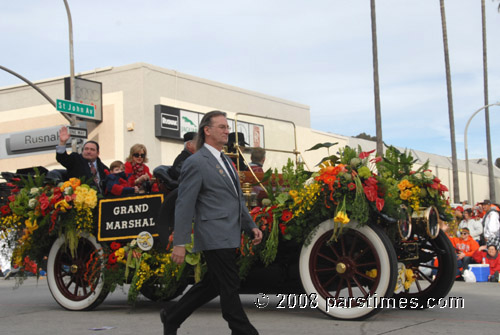 The grand marshall's Car - Pasadena (January 1, 2008) - by QH