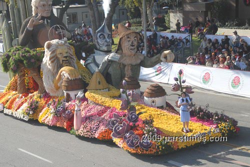 Bayer Advanced - Garden of Oz float
 (January 1, 2009)- by QH