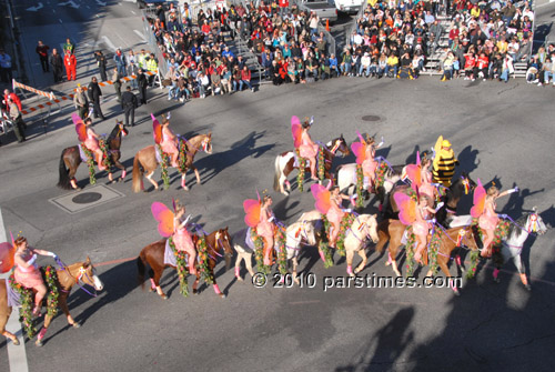 The Giddy Up Gals Equestrian Drill Team - Pasadena (January 1, 2010) - by QH