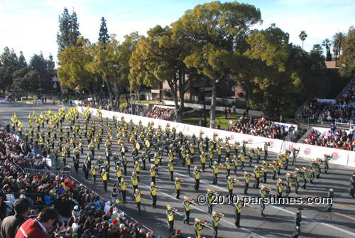 University of Oregon Band - Pasadena (January 1, 2010) - by QH