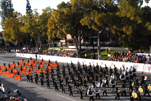 Marian Catholic High School Band - Pasadena (January 1, 2010) - by QH