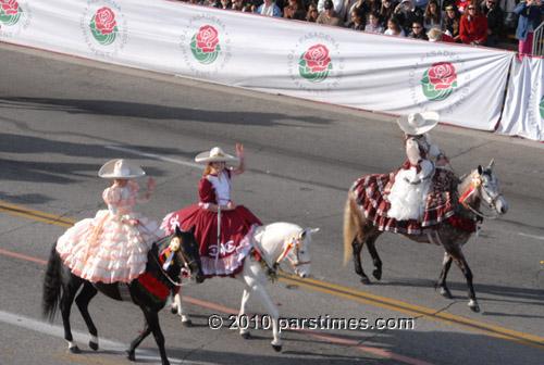 Martinez Family Riders - Pasadena (January 1, 2010) - by QH