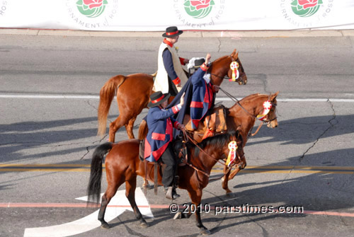 Amigos de Anza Equestrian Drill Team - Pasadena (January 1, 2010) - by QH