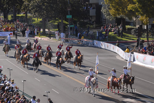 Kern County Sheriffs Mounted Posse (January 1, 2011) - by QH