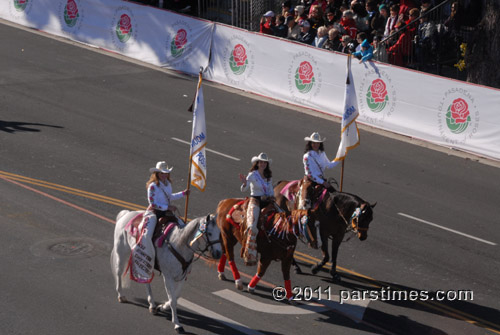 Kern County Sheriffs Mounted Posse (January 1, 2011) - by QH