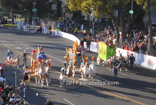 Scripps Miramar Saddlebreds - Pasadena (January 1, 2011) - by QH