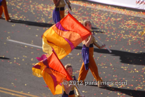 Needham B. Broughton High School Band (Raleigh, NC) - Pasadena (January 2, 2012) - by QH