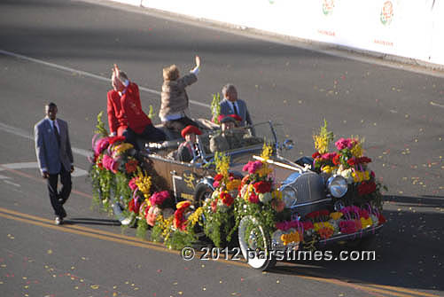 Tournament President Rick Jackson - Pasadena (January 2, 2012) - by QH