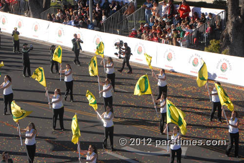 University of Oregon Cheerleaders - Pasadena (January 2, 2012) - by QH