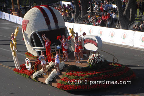 University of Wisconcin Cheerleaders - Pasadena (January 2, 2012) - by QH