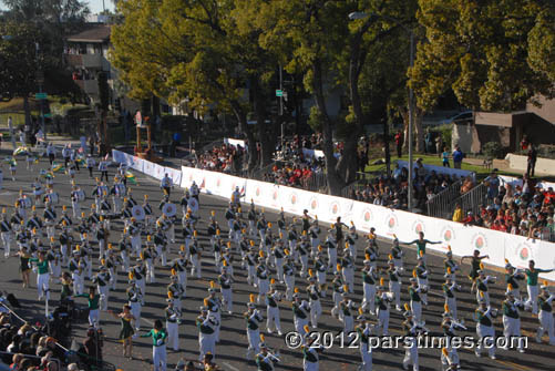 Banda Escolar de Guayanilla (Guayanilla, Puerto Rico) - Pasadena (January 2, 2012) - by QH