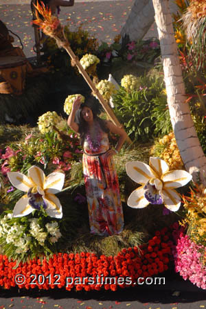 Downey Rose Float Association - Pasadena (January 2, 2012) - by QH