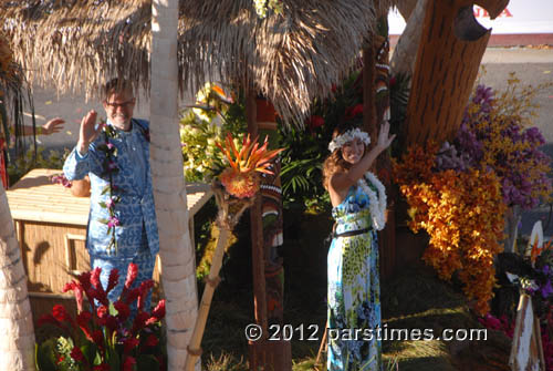 Downey Rose Float Association - Pasadena (January 2, 2012) - by QH