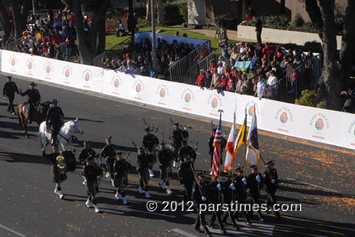 Los Angeles Police Department Metropolitan Division Mounted Platoon - Pasadena (January 2, 2012) - by QH