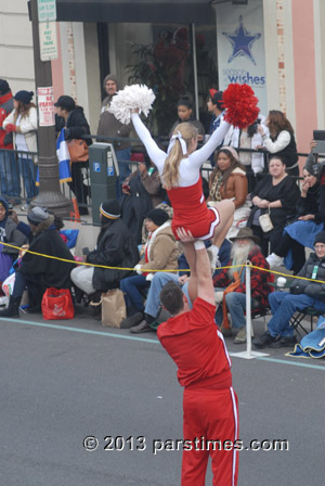 The University of Wisconsin Cheerleaders - Pasadena (January 1, 2013) - by QH