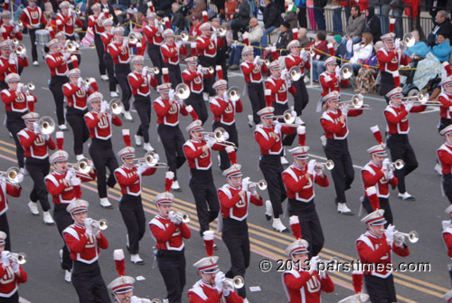 The University of Wisconsin Marching Band - Pasadena (January 1, 2013) - by QH