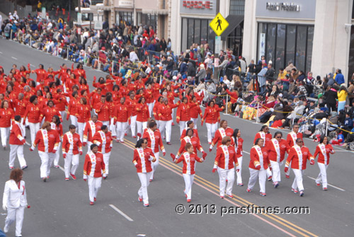 Delta Sigma Theta Sorority - Pasadena (January 1, 2013) - by QH