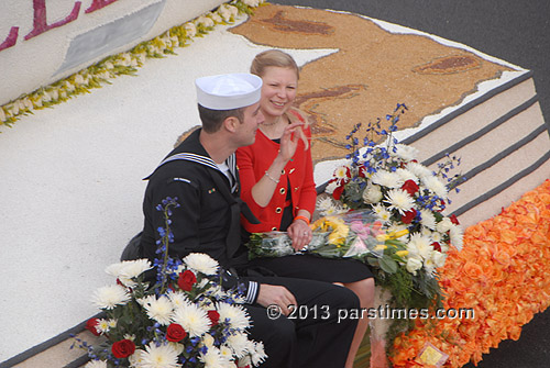 South Pasadena float riders - Pasadena (January 1, 2013) - by QH