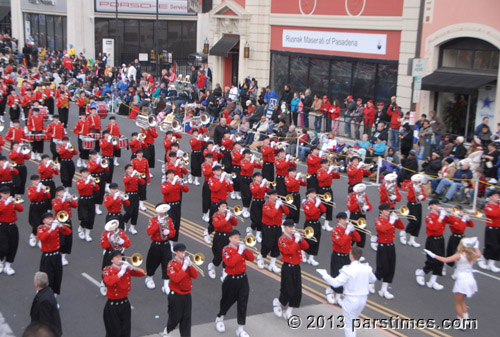 The Pride of the Dutchmen Marching Band - Pasadena (January 1, 2013) - by QH