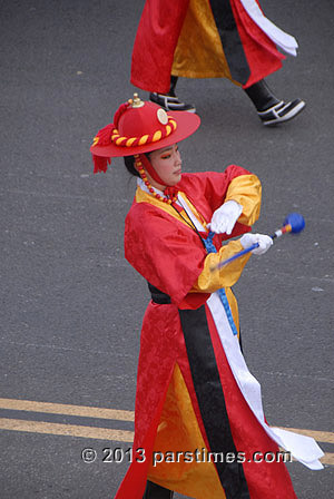 PAVA World Korean Traditional Marching Band - Pasadena (January 1, 2013) - by QH