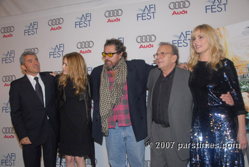 Cast & Crew of Le Scaphandre et le papillon - AFI Fest (November 8, 2007)- by QH